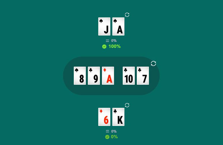 Пример составления двух стритов