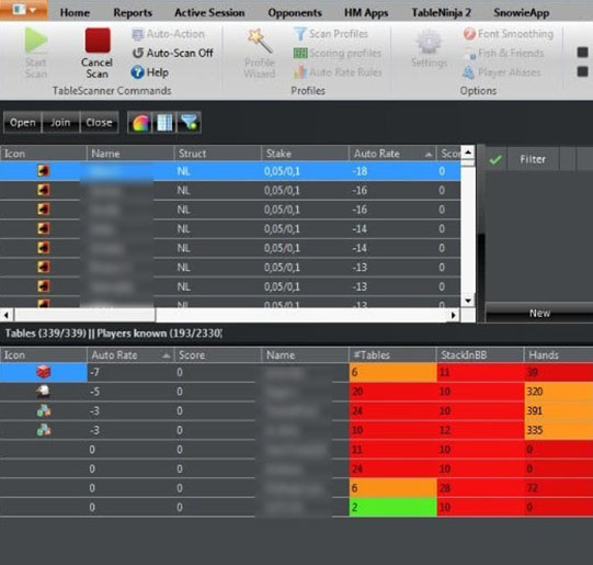 Программа для тейбл-селекта