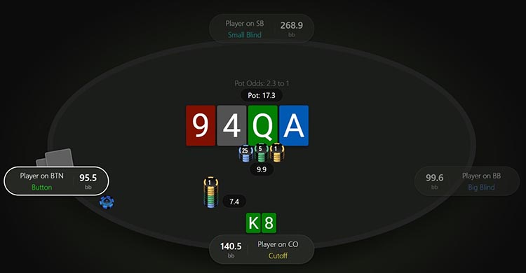 Оверкарта на терне