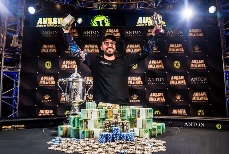Брин Кинни победил в Главном событии Aussie Millions 2019 Брин Кинни победил в Главном событии Aussie Millions 2019