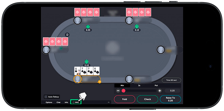 Опции покерного клиента