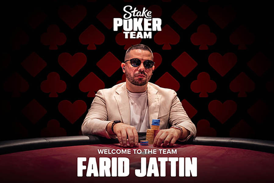 Stake Poker подписал Фарида Джаттина в качестве амбассадора