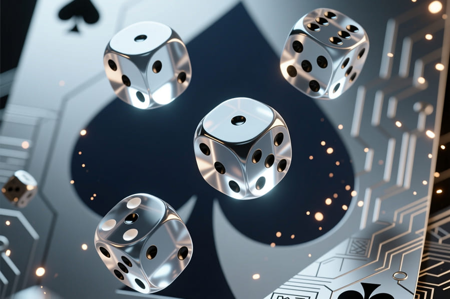 Зачем нужны кубики в покере