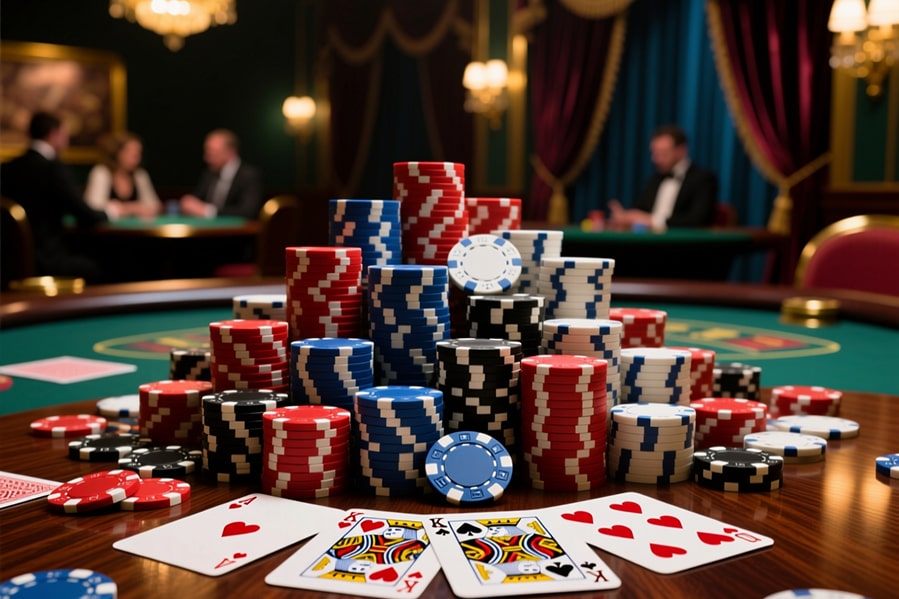 Фишки в покере