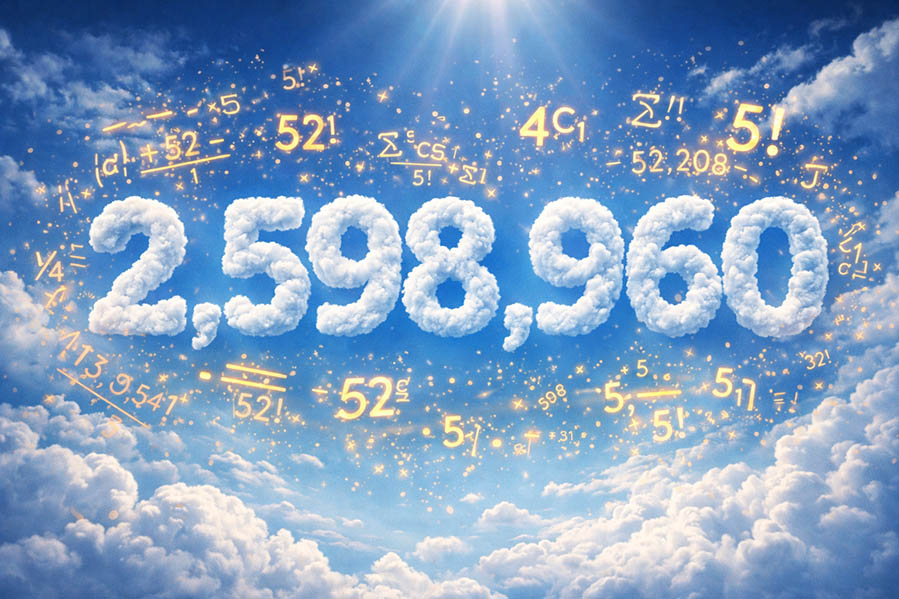 Сколько всего комбинаций в покере