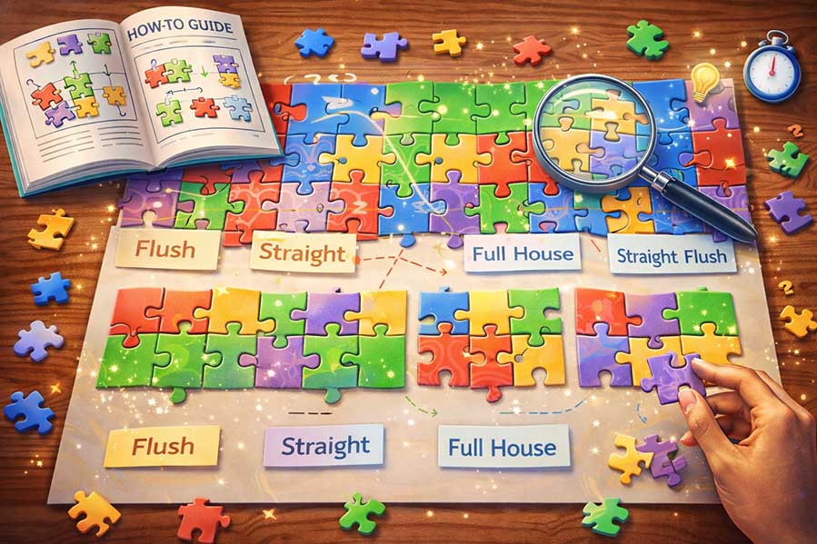 Как собирать комбинации в покере