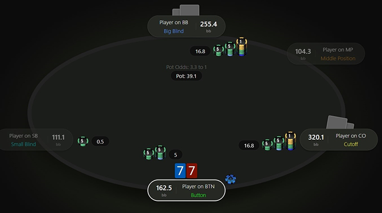 Ситуация для колла 3-бета