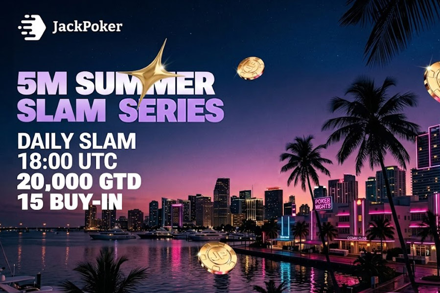 В JackPoker проходит турнирный фестиваль Summer Slam Series на $5,000,000