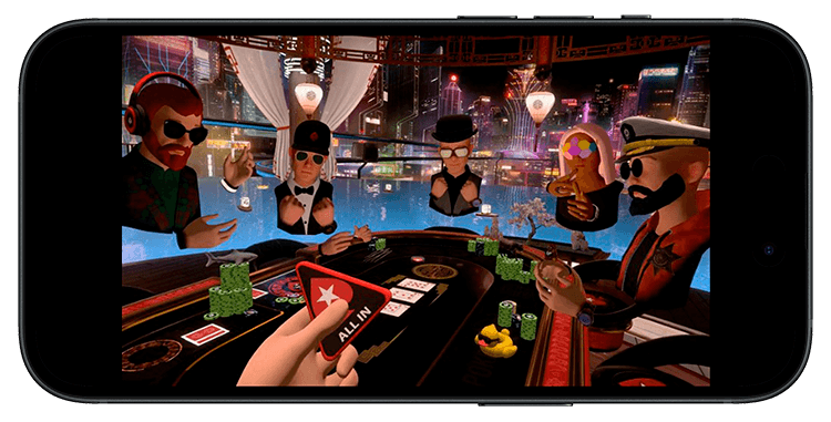 Приложение для игры в формате виртуальной реальности