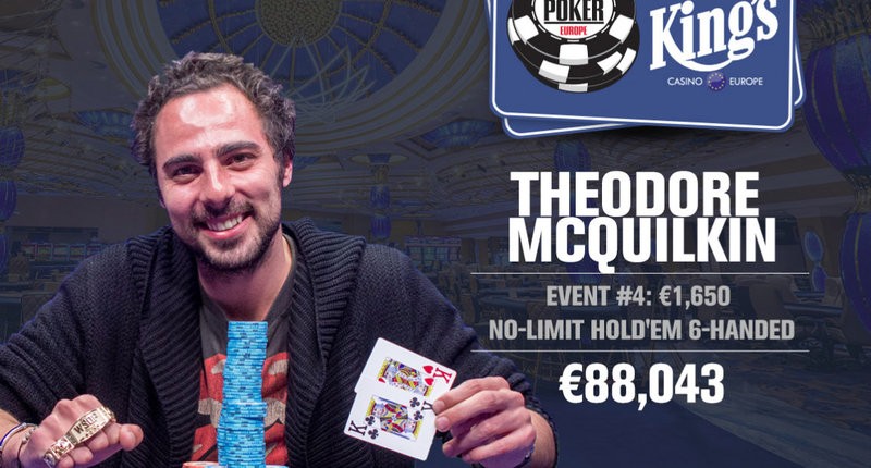 Чемпионом Event #4 WSOPE 2017 стал Теодор Маккилкин Чемпионом Event #4 WSOPE 2017 стал Теодор Маккилкин