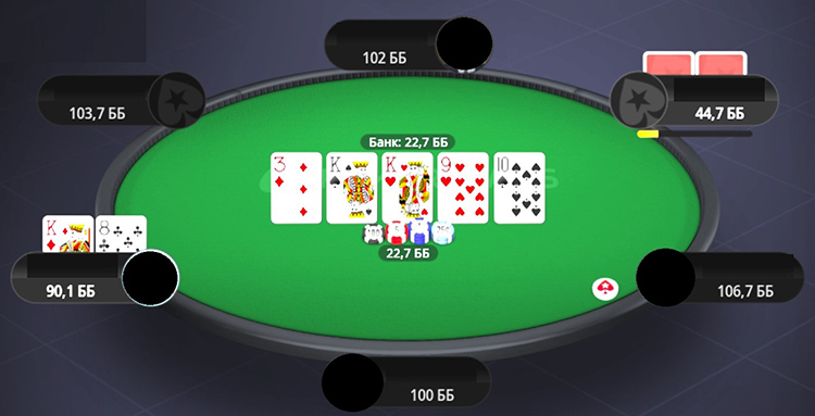 Стол в PokerStars