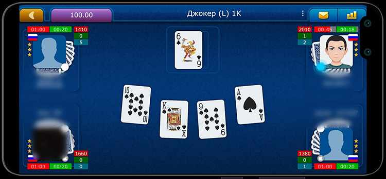 Игра на условные фишки