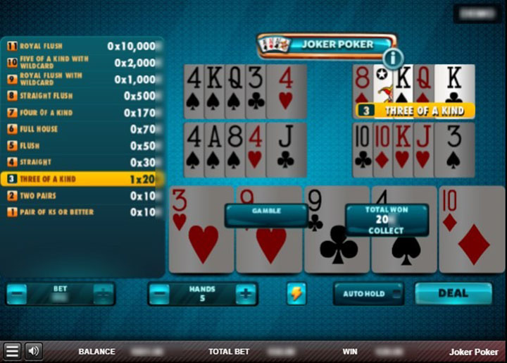 Слот с покером