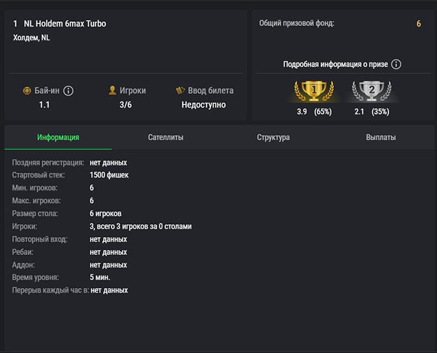 СНГ в покере